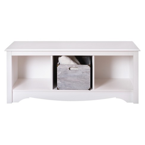 48 Wide Hanging Entryway Shelf White - Prepac : Target