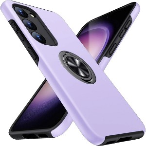 Entronix Case Compatible with Galaxy S25 Plus - 360º Circular Ring Gripstand - 1 of 4