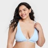 Women's Cotton Blend Plunge Bralette - Auden™ - 4 of 4