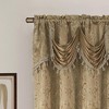 Franklin 2-Piece Rose Grommet Curtain 54" x 84" by Rt Designers Collection - 2 of 3