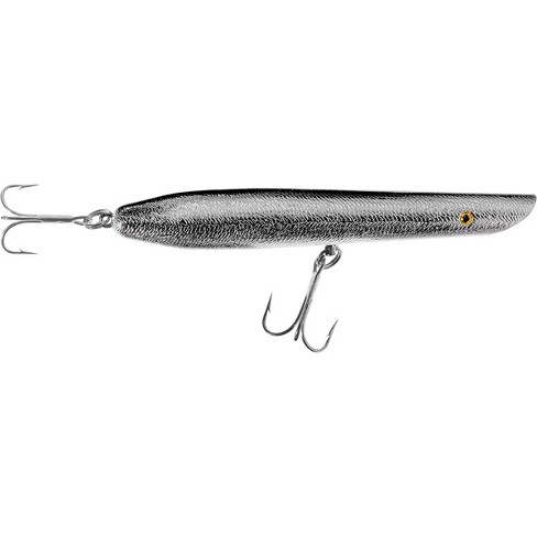 Cotton Cordell 7 Pencil Popper 2 Oz Fishing Lure - Chrome/black Back :  Target
