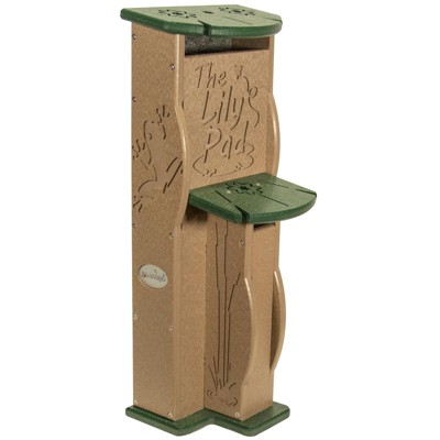 JCS Wildlife Lily Pad Poly Lumber Tree Frog Condo