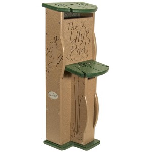 JCS Wildlife Lily Pad Poly Lumber Tree Frog Condo - 1 of 4