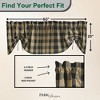 Park Designs Buffalo Check Lined Valances 60"x20" - 3 of 4