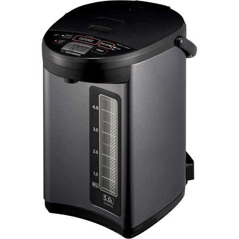 Zojirushi CD-NAC50BM Micom Water Boiler & Warmer - Metallic Black