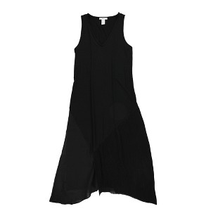 bar III Womens Pleated Contrast Midi Dress - 1 of 2