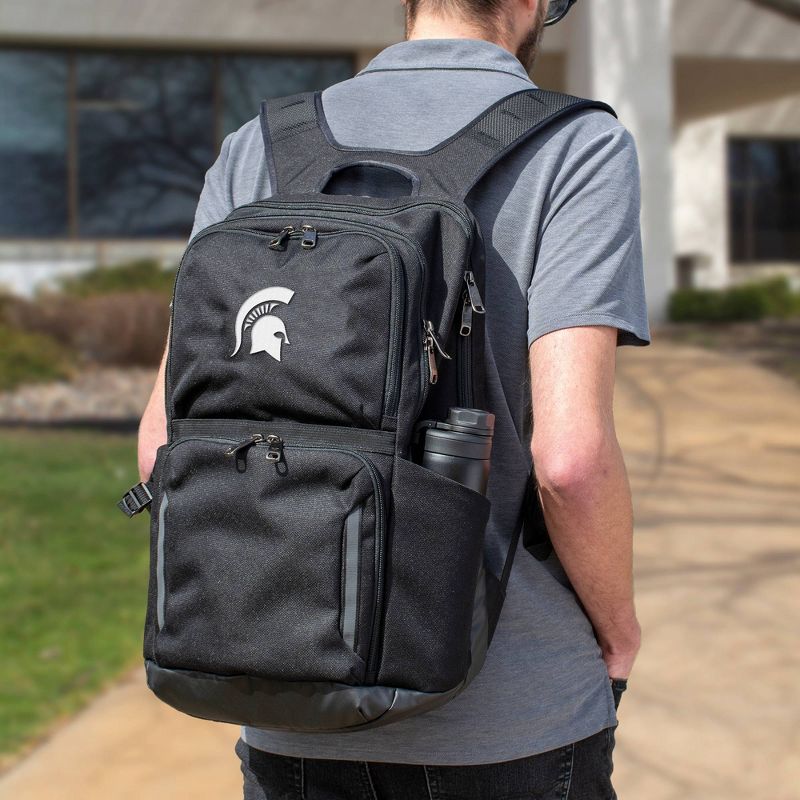 NCAA Michigan State Spartans 17&#34; MVP Backpack - Black, 2 of 4