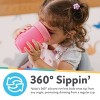 Nuby 10oz 360 Sippy Cup - Girl - 3pk - 2 of 4