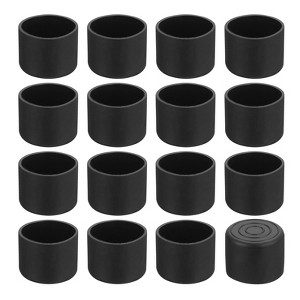 Unique Bargains Non-Slip Noise Reduction Non-Marking Furniture Chair Leg Caps - 1 of 4