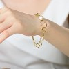 Guili Gold Plated Sterling Silver Bracelet with Genuine Freshwater Pearl, Adding a Touch of Sophistication to Day or Evening Attire - 3 of 3