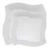 Smarty Had A Party White Wave Plastic Dinnerware Set - 120 Sets - 2 of 4