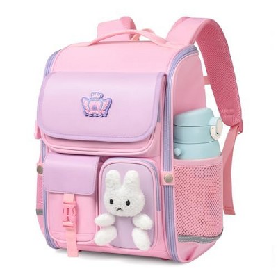 Generic Kids Backpack for Girls School Backpack for Elementary Primary Kawaii Pink Girls