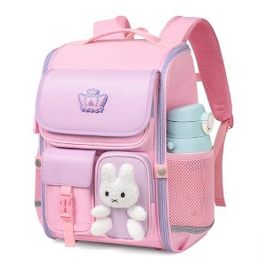 Generic Kids Backpack for Girls School Backpack for Elementary Primary Kawaii Pink Girls - 1 of 4