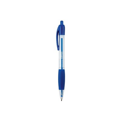 Staples BALLPOINT RT FINE 0.7MM BLU DZ 2498403