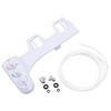 vidaXL Bidet Toilet Seat Attachment Hot Cold Water Dual Nozzles - 3 of 4