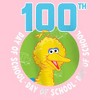 Girl's Sesame Street Big Bird 100th Day of School T-Shirt - 2 of 4