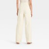 Women's Mid-Rise Relaxed Fit Wide Leg Distressed Jeans - Future Collective White - 2 of 4