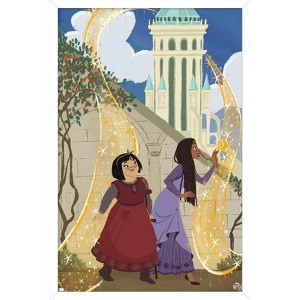 Trends International Disney Wish - Collage Poster 3 (Friends) Framed Wall Poster Prints - 1 of 4
