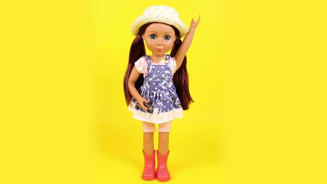 Glitter Girls Poseable Doll - Hallie, 2 of 6, play video