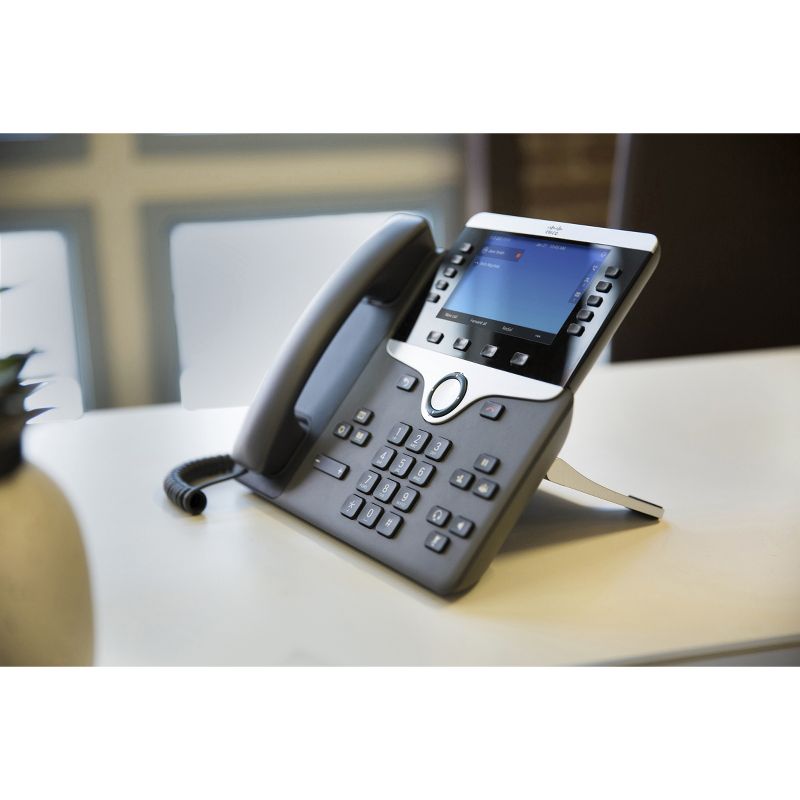 Cisco 8841 IP Phone - Wall Mountable - VoIP - Caller ID, 3 of 6