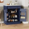 Bella Depot Modern Freestanding Kitchen Pantry Cabinet - 4 of 4