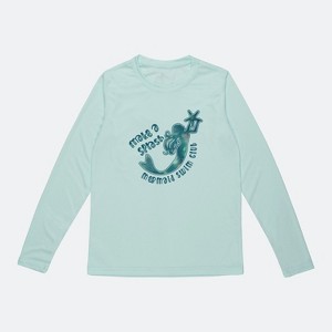 Vapor Apparel UPF 50+ UV Sun Protection Toddler Long Sleeve Rash Guard Swim Shirt - 1 of 4