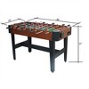 YONWAY Soccer Table, Foosball Table, Football Table, Game Table, Table Soccer, Table Football, Children's Game Table,Table Games for Adult/Kids - 3 of 4