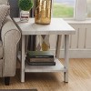 NicBex Modern Rectangle Wood Coffee Table Set of 3 with Open Storage Shelf for Living Room and Bedroom - 4 of 4
