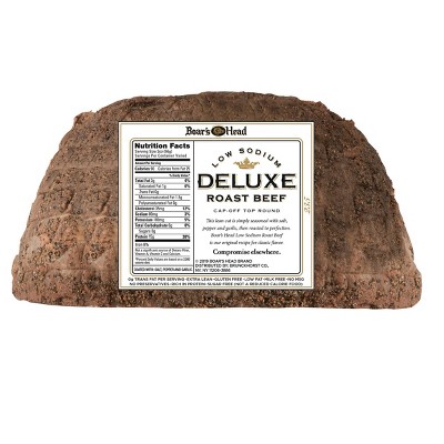 Boar’s Head Deluxe Roast Beef - 5lbs - priced per lb
