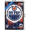 Trends International NHL Edmonton Oilers - Maximalist Logo 23 Framed Wall Poster Prints - 3 of 4