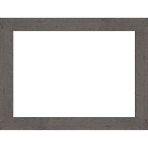 Amanti Art Rustic Plank Espresso Framed Dry Erase Magnetic Board - 1 of 4
