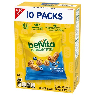 belVita Cookies Crunchy Bites Blueberry - 10oz/10ct