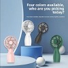 Portable Handheld Fan, Rechargeable Mini Fan for Dorm Study, Exhibitions, Gardening, Travel & Pet Care - 2 of 4
