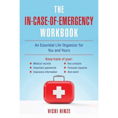 The In-Case-Of-Emergency Workbook - by  Vicki Hinze (Paperback)