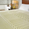 Pure Rest Queen 5" zone Memory Foam Topper: Polyurethane, Woven Fabric, Spot Clean, Fits 12" Mattress - 3 of 4