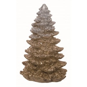 Transpac Resin Multicolor Christmas Gradient Tree Decor - 1 of 2