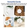 Avery Printable Round Cards with Sure Feed Technology, 2" Diameter, Matte White Cardstock, Print-to-the-Edge, Laser/Inkjet Cards, 120 Total - 2 of 4