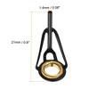 Unique Bargains Stainless Steel Ring Guide Fishing Rod Tip Repair Kits 3 Pcs - 2 of 4