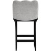 Meridian Furniture,Shaw Chenille Fabric Upholstered Counter Stool - 3 of 4