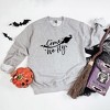 Simply Sage Market Women's Graphic Sweatshirt Come We Fly Broom - 3 of 4