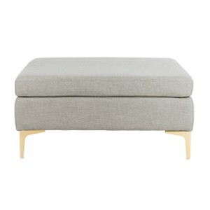 Giovanna Square Ottoman  - Safavieh - 1 of 4