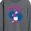 Men's - Disney - Drippin Daisy Long Sleeve Graphic T-Shirt - 2 of 4