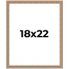 PosterPalooza | Deco Brown Picture Frame - UV Acrylic, Foam Board Backing, Hanging Hardware - 2 of 4