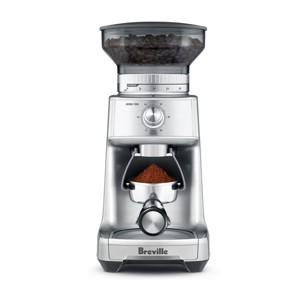 Breville 12oz Dose Control Pro Stainless Steel Coffee Grinder Silver BCG600SIL: 60 Settings Burr Espresso Grinder - 1 of 4