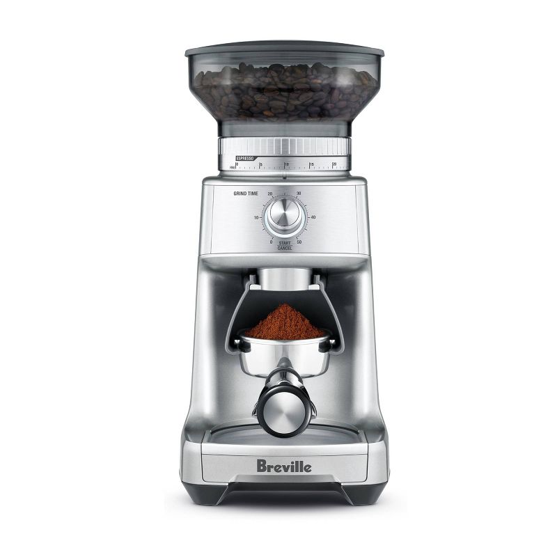 Breville 12oz Dose Control Pro Stainless Steel Coffee Grinder Silver BCG600SIL, 1 of 6