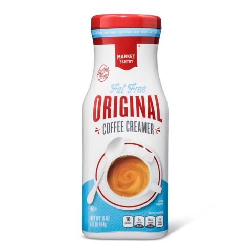 Fat Free Coffee Creamer 16oz Market Pantry Target