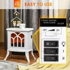 NicBex 17 Inch Electric Fireplace Freestanding Heater Stove Fireplace with Realistic Logs & Overheat Protection,1500W Heat - 2 of 4