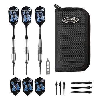 Viper Rock and Roll Soft Tip Darts and Deluxe Dart Case - Black