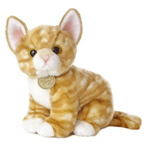 Aurora® Miyoni® Tots Orange Tabby Kitten 7.5" Inch Stuffed Animal Cat Toy - 1 of 3