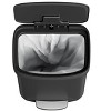 21 Gallon / 80 Liter Step-on Trash Can, Stainless Steel Kitchen Garbage Bin Featuring Soft-Close Plastic Lid and Liner Retainer Ring - 4 of 4